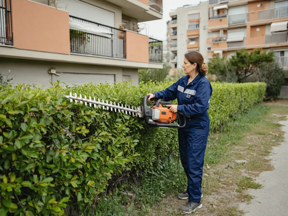 Mantenimiento de jardines en León en zonas verdes de una comunidad
